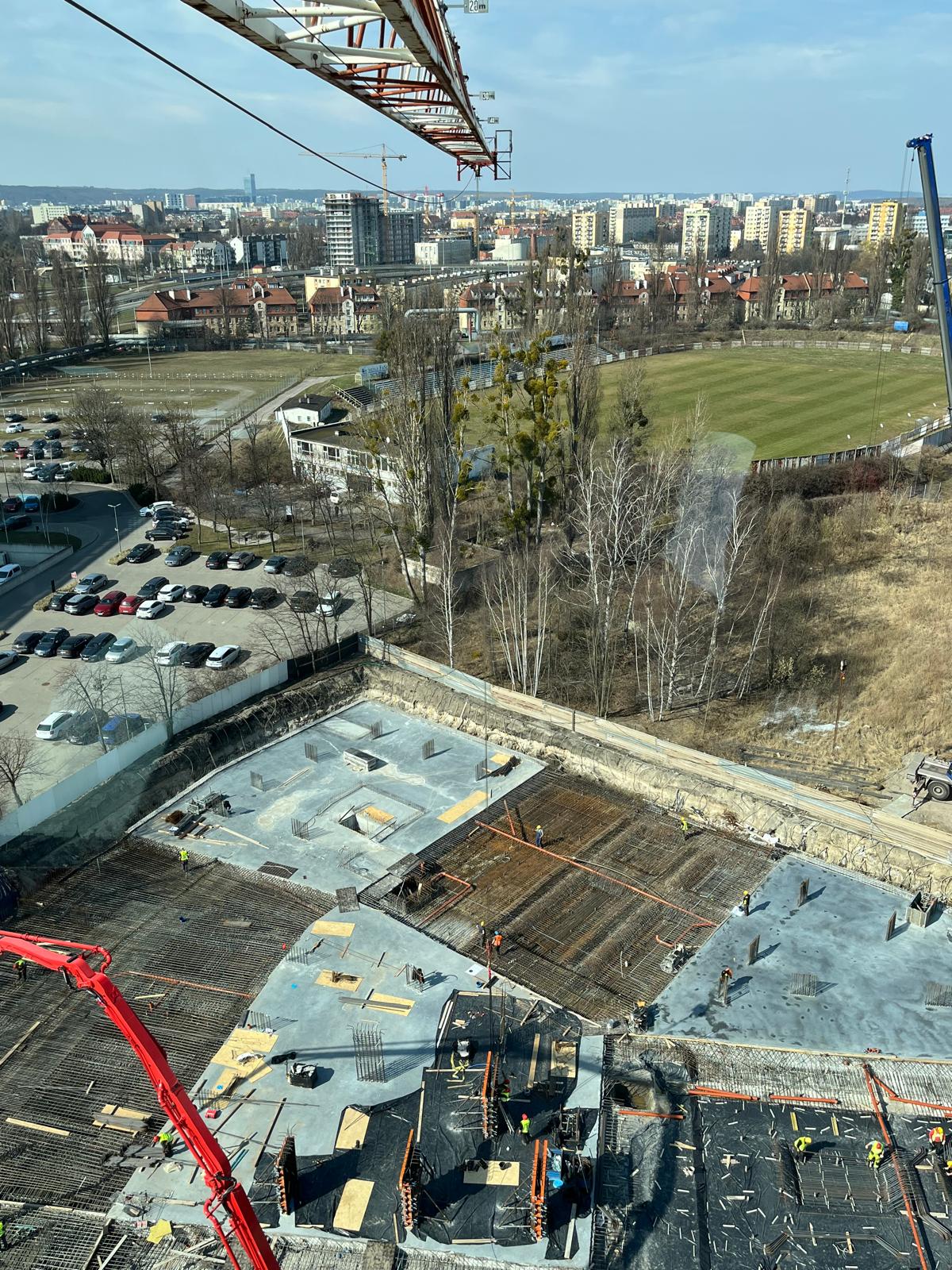 Zdjęcie wykonane podczas pracy przez panią Olgę