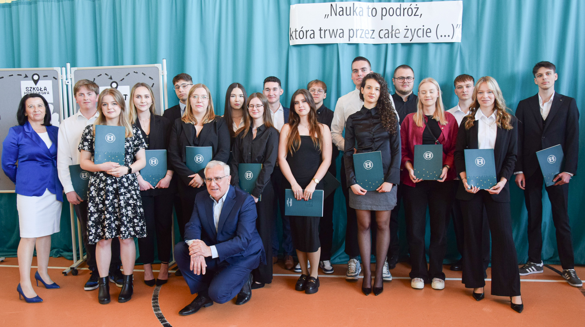 Na zdjęciu klasa 5 b.