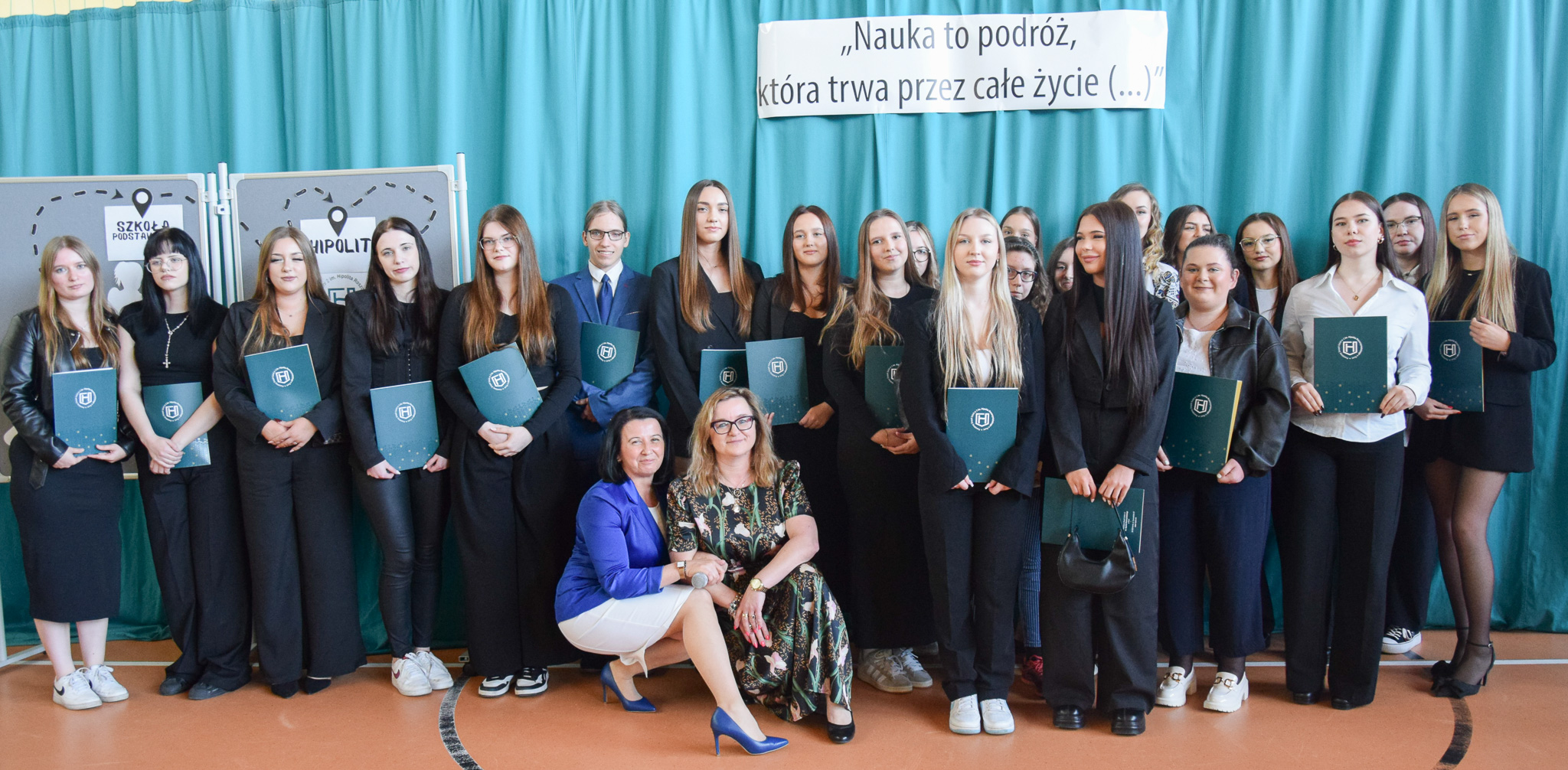 Na zdjęciu klasa 5 c.