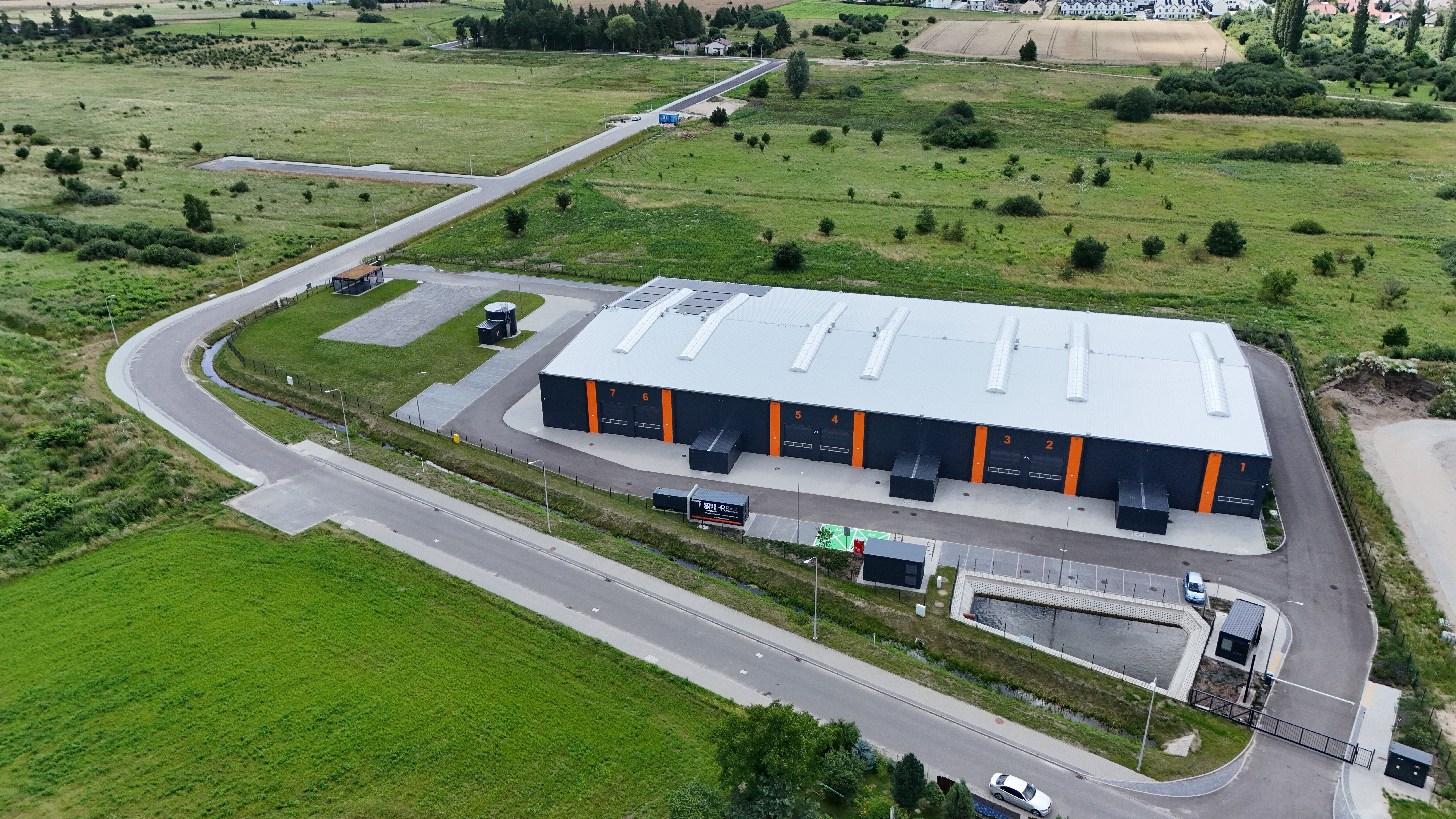 Wybudowana przez spółkę Rumia Invest Park hala magazynowo-produkcyjna, fot. DS Budownictwo Dariusz Szymański