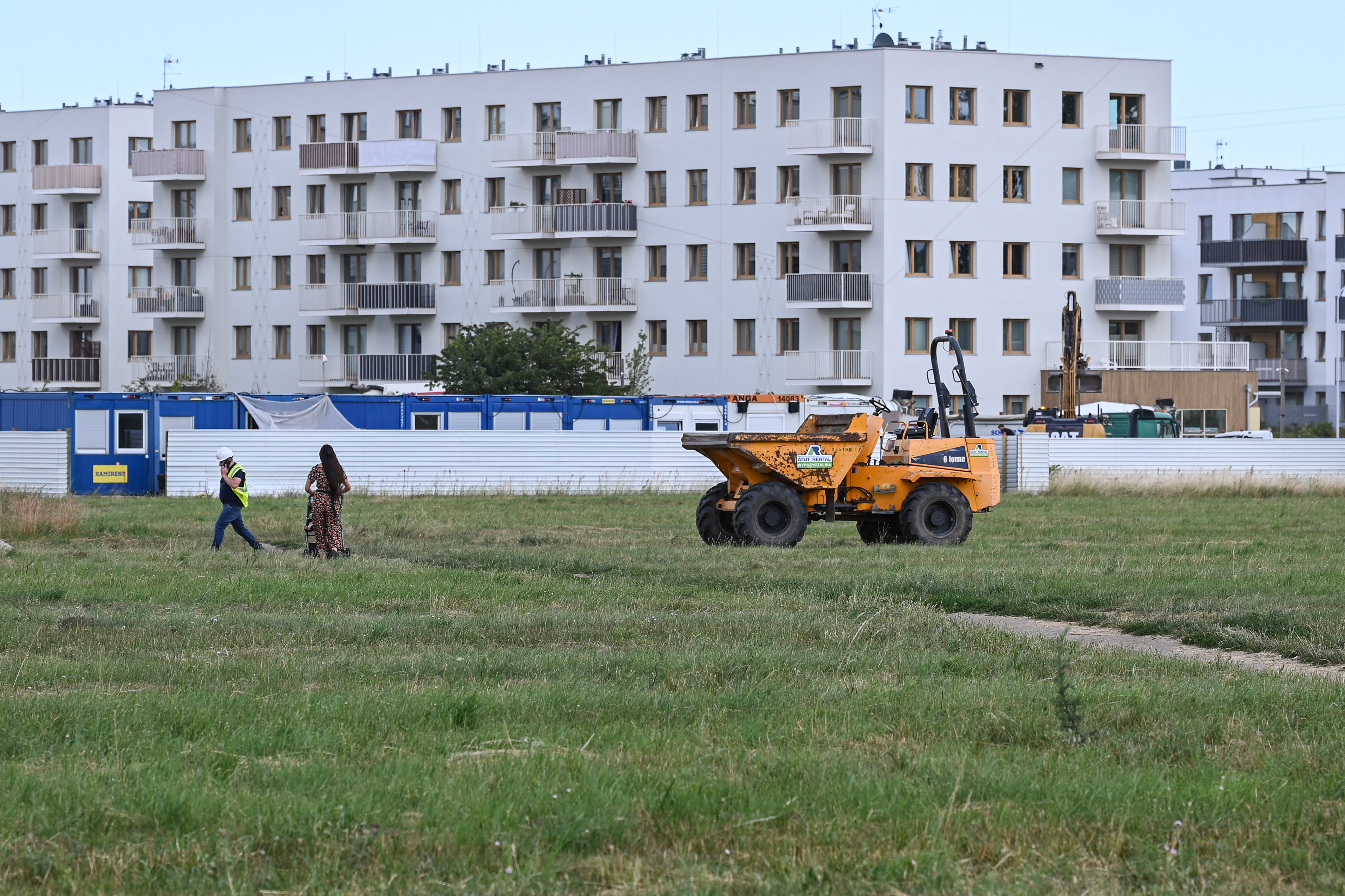 Teren, na którym będzie realizowana inwestycja