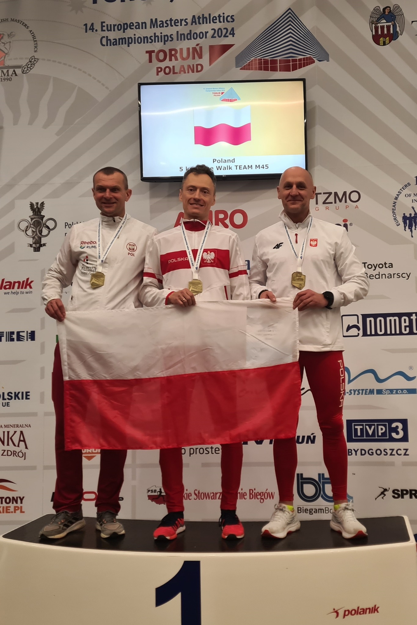 Drużynowy złoty medal w chodzie sportowym dla Polaków