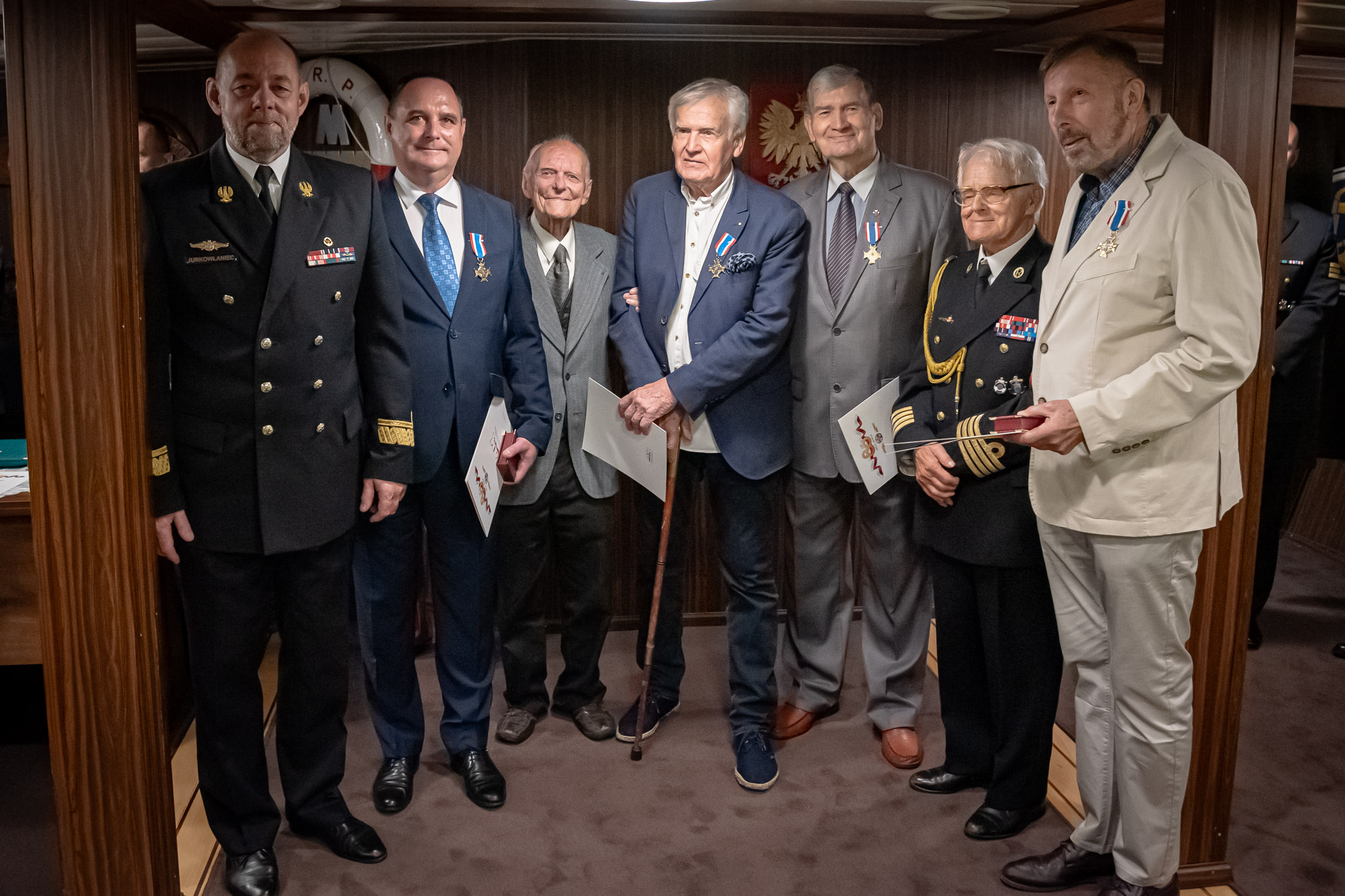 Pozostali odznaczeni Złotym Krzyżem pomorskiego oddziału Światowego Związku Żołnierzy AK