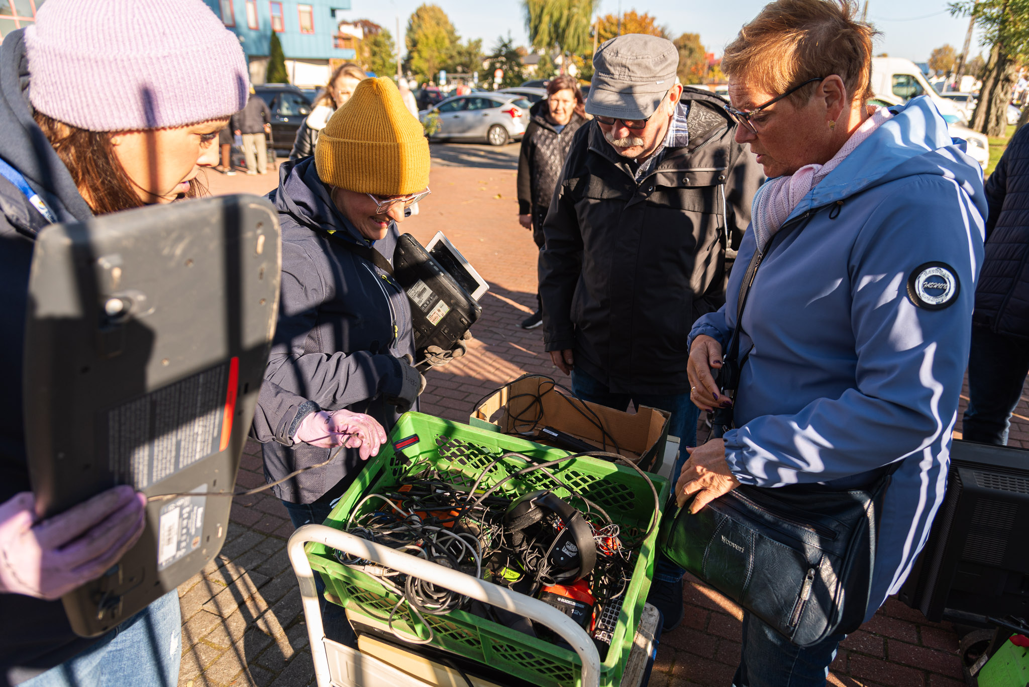 Punkt zbiórki elektroodpadów