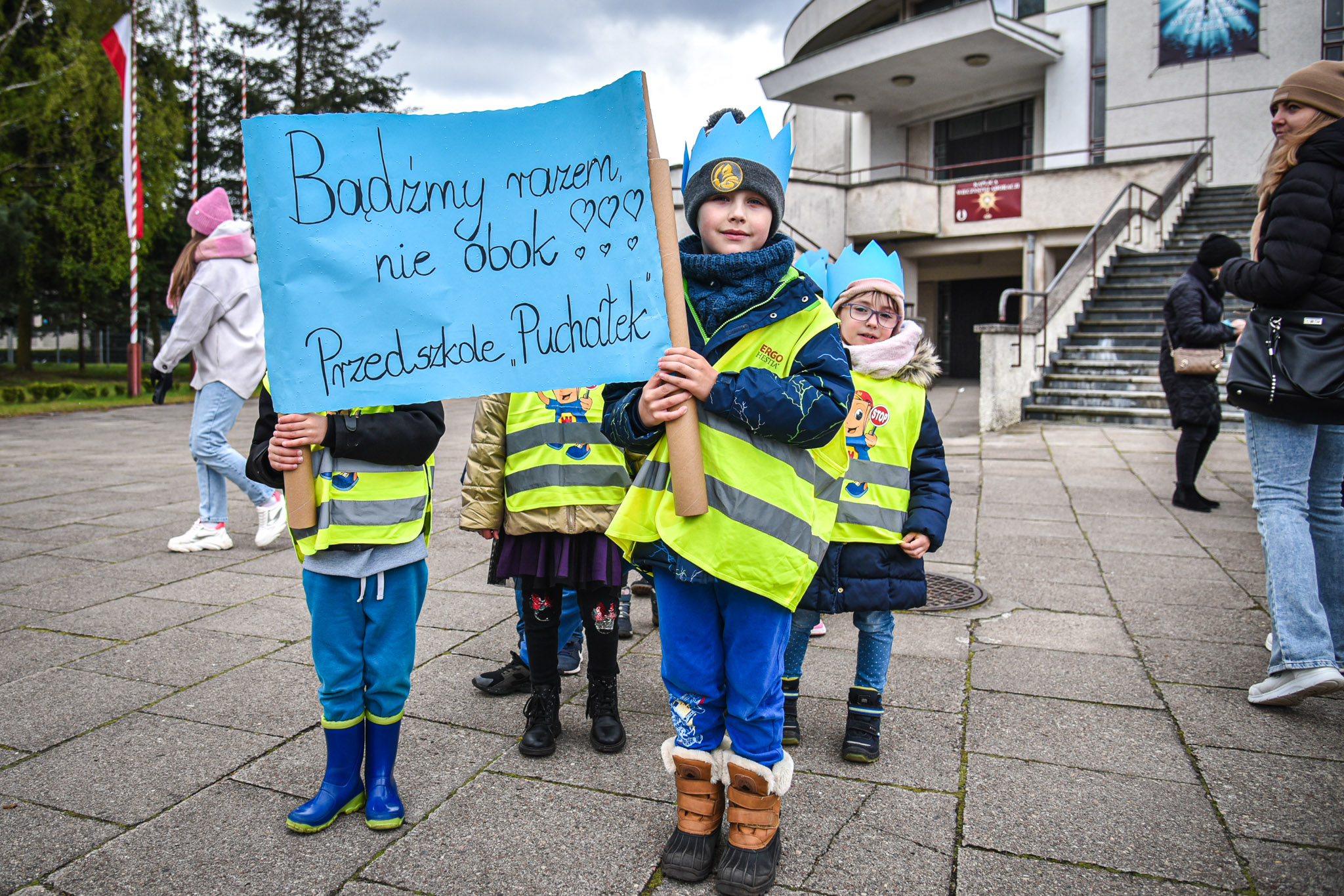 W marszu wzięły udział dzieci z rumskich przedszkoli