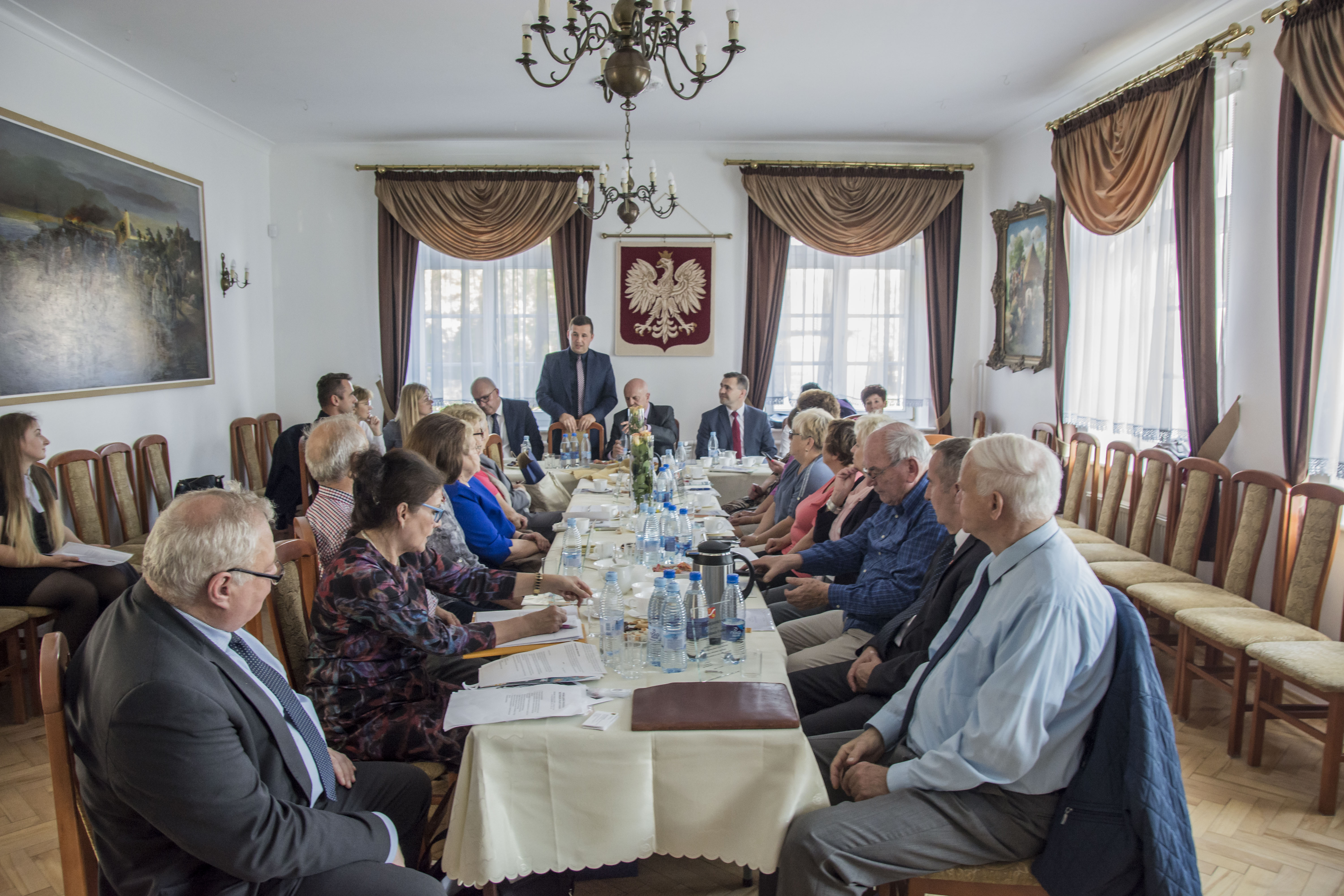 Jedno z posiedzeń Rumskiej Rady Seniora na początku niedawno zakończonej kadencji