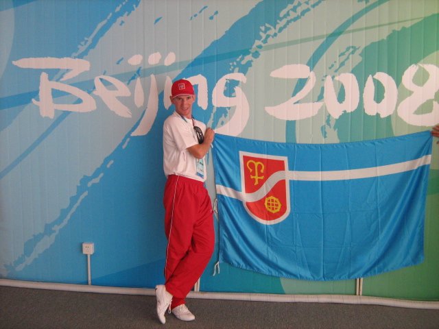 Robert Plichta, prezes RKS-u podczas Igrzysk Paralimpijskich w Pekinie w 2008 roku