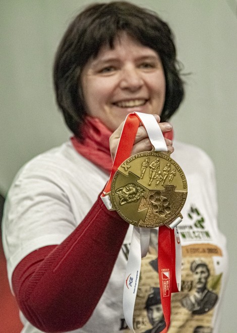Połączone medale z trzech edycji biegu