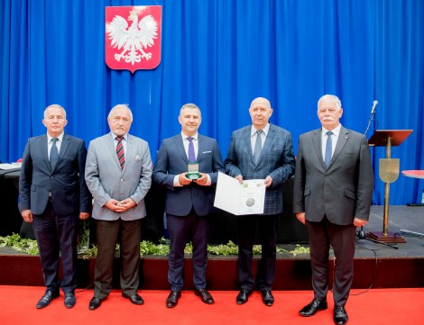 Od lewej: Krzysztof Woźniak, Mieczysław Kamiński, Michał Pasieczny, Andrzej Łockiewicz, Mariusz Łuczyk