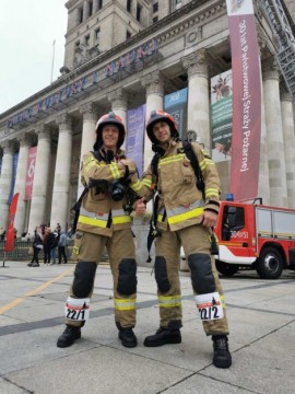 Strażacy z Rumi, źródło: Komenda Powiatowa Państwowej Straży Pożarnej w Wejherowie
