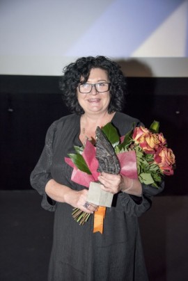Agnieszka Robak odebrała nagrodę dla Centrum Pomocowego im. św. Siostry Faustyny w Rumi (Kultura bez barier) 