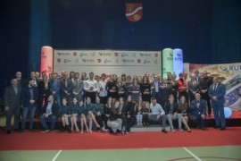 Uczestnicy XIV Rumskiej Gali Sportu