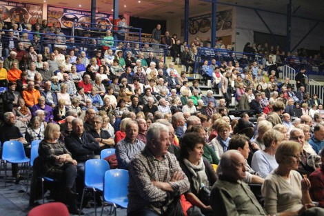 Publiczność zgromadzona na koncercie, fot. MOSiR Rumia