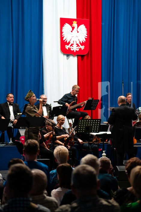 Początek koncertu, fot. Starostwo Powiatowe w Wejherowie