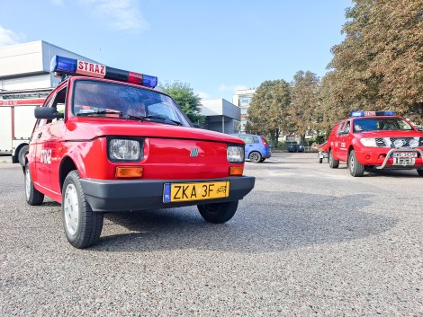 „Strażacki festyn z… książką” w Parku Żelewskiego