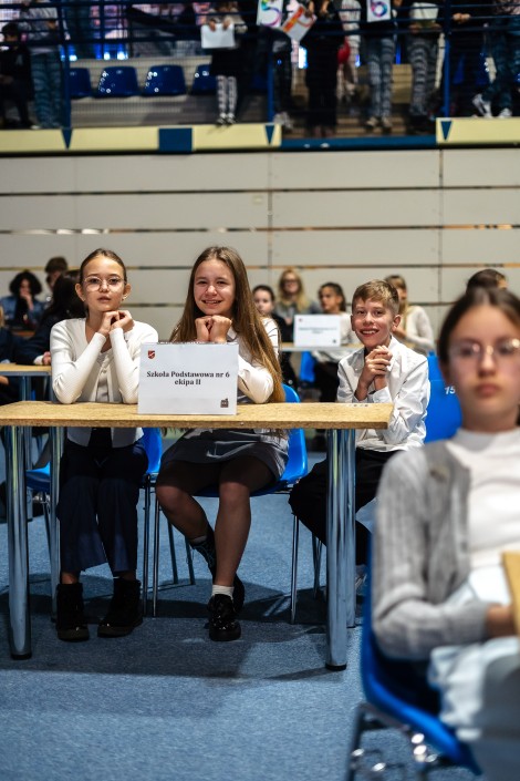 Rozgrywka, w której zmierzyli się uczniowie szkół