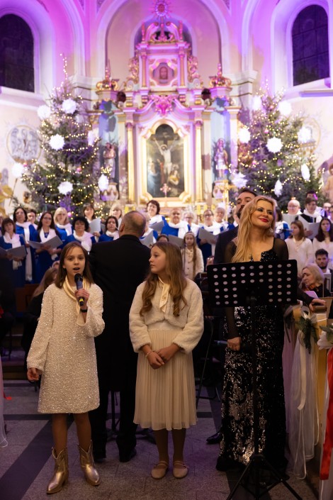 Muzycy podczas Koncertu Świątecznego