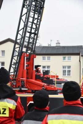 Nowy pojazd, który został przekazany do służby w JRG nr 2 w Rumi