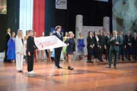 Uczestnicy Mistrzostw Polski Solo, Pucharu Polski Senior oraz XIV Ogólnopolskiego Turnieju Tańca Sportowego o Puchar Burmistrza Rumi. F...