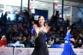 Uczestnicy Mistrzostw Polski Solo, Pucharu Polski Senior oraz XIV Ogólnopolskiego Turnieju Tańca Sportowego o Puchar Burmistrza Rumi. F...