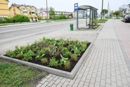 Rabata, która powstała przy przystanku autobusowym Dąbrowskiego – Sanktuarium 02 