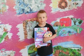 Staś Skarżyński wyróżniony w konkursie plastycznym