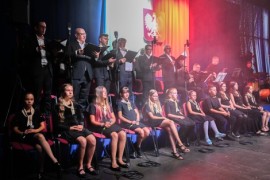 Koncert powstańcy w hali MOSiR-u
