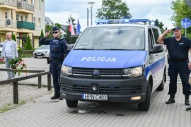 Uroczystości pod pomnikiem AK