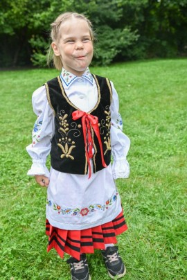 Uczestniczka XXXI Jarmarku Kaszubskiego