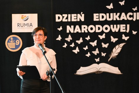 Magdalena Zielińska z Wydziału Edukacji, Kultury i Sportu Urzędu Miasta Rumi