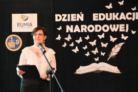 Magdalena Zielińska z Wydziału Edukacji, Kultury i Sportu Urzędu Miasta Rumi