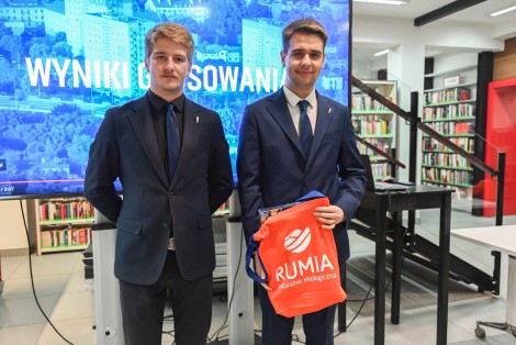 Maksymilian, autor projektu „Owocowy sad w Rumi – nasadzenia drzew i krzewów owocowych”