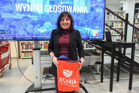 Pani Marta, autorka projektu 