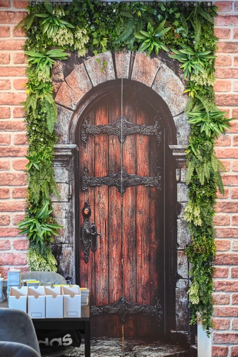 Element wystroju Gralni