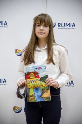 Laureatka konkursu literackiego.