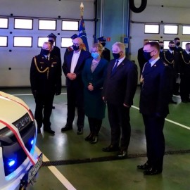 Nowy samochód strażaków z Rumi, fot. Komenda Powiatowa Państwowej Straży Pożarnej w Wejherowie