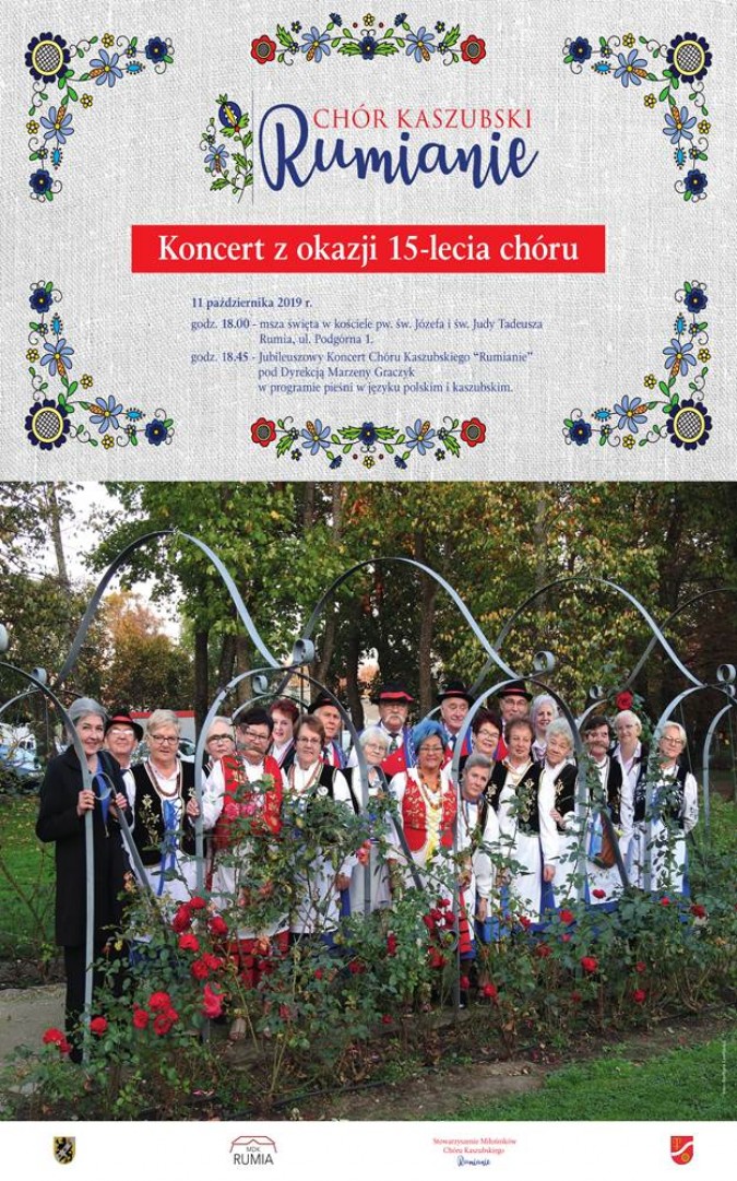 15-lecie działalności Chóru Kaszubskiego „Rumianie”