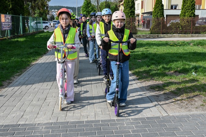 Rumia w ruchu: tysiące przejazdów w majowej akcji