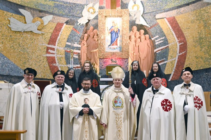 Wspólnie z ukraińskim biskupem oddali hołd św. Janowi Bosko
