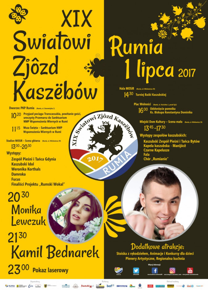 XIX Światowy Zjazd Kaszubów już niebawem w Rumi!