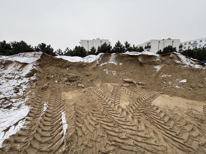 Bezpłatny piasek dla mieszkańców Rumi 