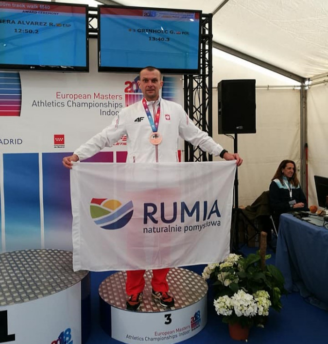 Mieszkaniec Rumi zdobył w Madrycie brązowy medal