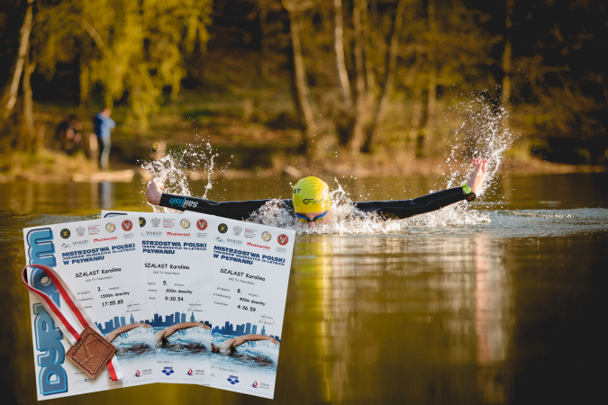 Rumianka brązową medalistką mistrzostw Polski w pływaniu