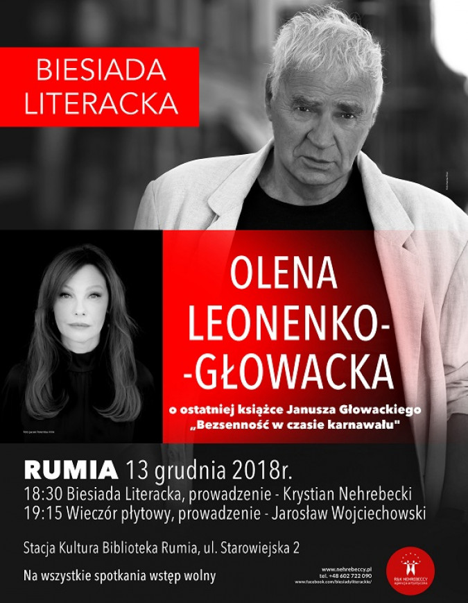 Biesiada literacka z Oleną Leonenko-Głowacką