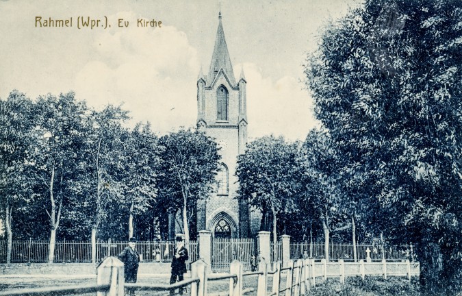 Jak wyglądał dawny rumski kościół ewangelicki?