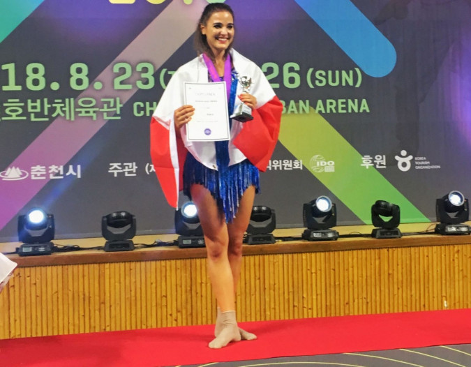 Monika Kozłowska przywiozła z Korei dwa złote medale