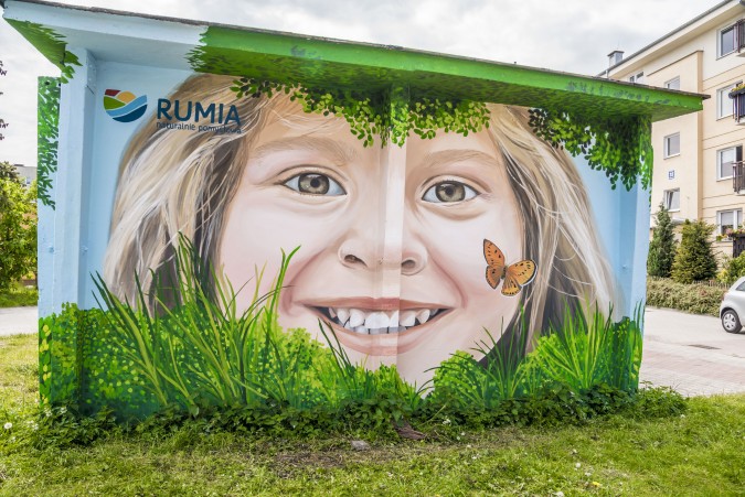 Ekologiczne murale zamiast wulgarnych napisów i obrazków