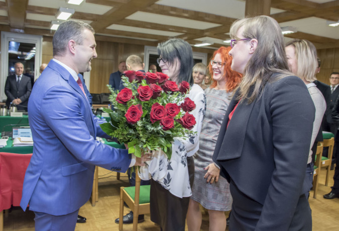 Radni oraz burmistrz złożyli ślubowanie