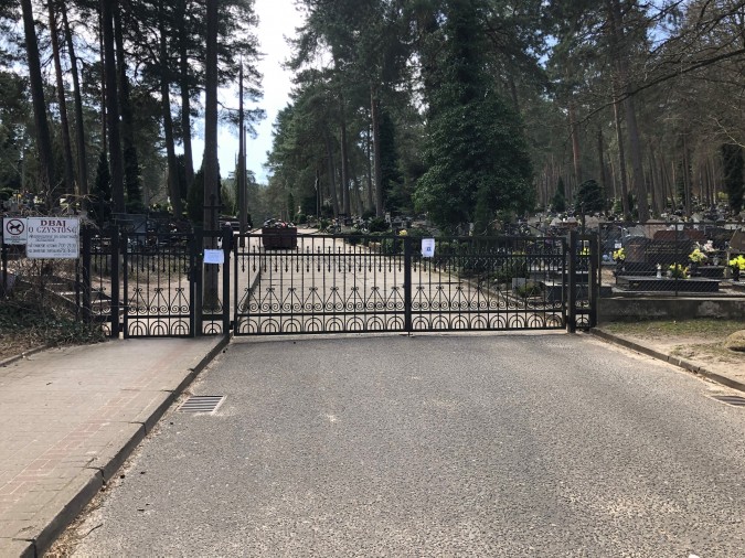 Zamknięcie cmentarza komunalnego w Rumi 