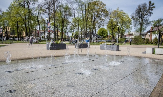 Fontanna w Janowie została uruchomiona po rocznej przerwie